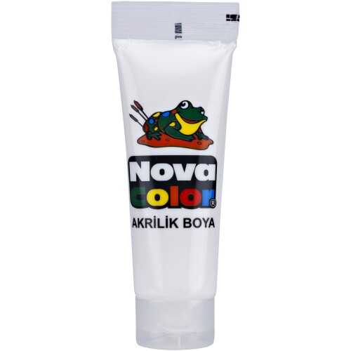 Nova Color Akrilik Boya Tüp 75 Gr Beyaz
