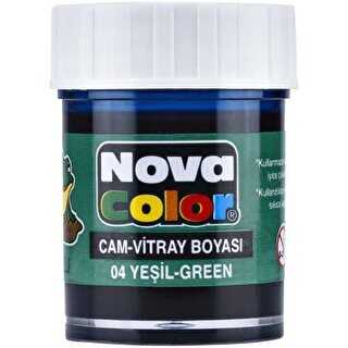 Nova Color Cam Boyası Su Bazlı Şişe Yeşil