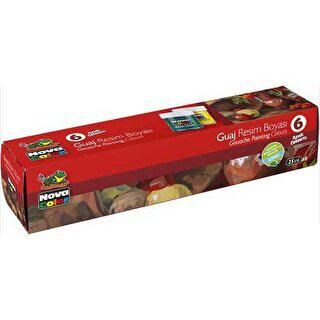 Nova Color Guaj Boya Şişe 6Lı - 1