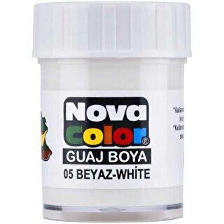Nova Color Guaj Boya Şişe Beyaz - 1