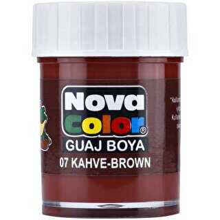 Nova Color Guaj Boya Şişe Kahve