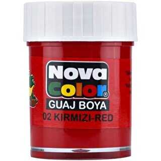 Nova Color Guaj Boya Şişe Kırmızı