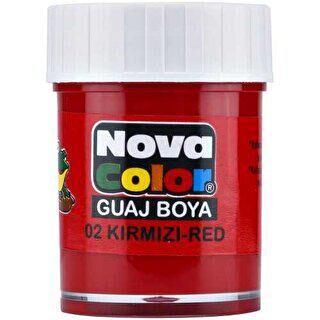 Nova Color Guaj Boya Şişe Kırmızı - 1