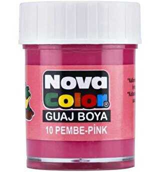 Nova Color Guaj Boya Şişe Pembe
