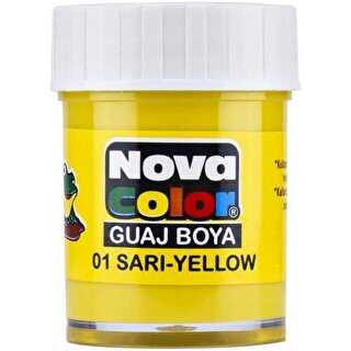 Nova Color Guaj Boya Şişe Sarı
