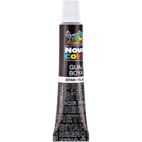 Nova Color Guaj Boya Tüp Siyah