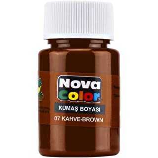 Nova Color Kumaş Boyası Şişe Kahve