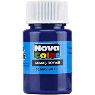 Nova Color Kumaş Boyası Şişe Mavi