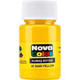 Nova Color Kumaş Boyası Şişe Sarı