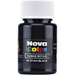 Nova Color Kumaş Boyası Şişe Siyah - 1