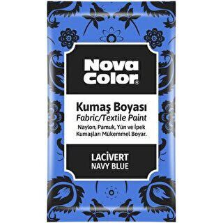 Nova Color Kumaş Boyası Toz Lacivert 12Gr - 1