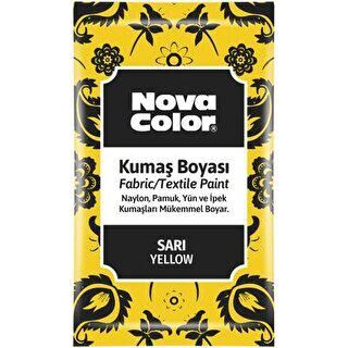 Nova Color Kumaş Boyası Toz Sarı 12Gr - 1