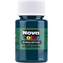 Nova Color Kumaş Boyası Şişe Yeşil - Nova Color