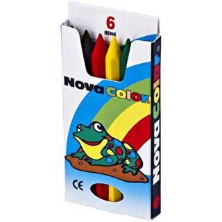 Nova Color Mum Boya Kısa 6Lı - 1