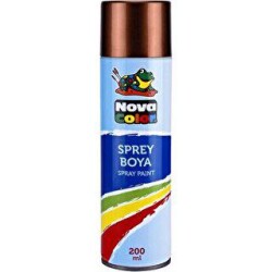 Nova Color Sprey Boya Bakır 200 Ml - Nova Color