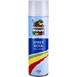 Nova Color Sprey Boya Beyaz 200 Ml - Nova Color