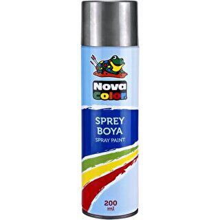 Nova Color Sprey Boya Gümüş 200 Ml - 1
