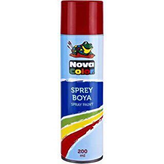 Nova Color Sprey Boya Kırmızı 200 Ml - 1