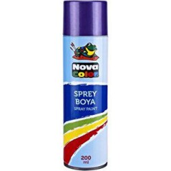 Nova Color Sprey Boya Mor 200 Ml - Nova Color