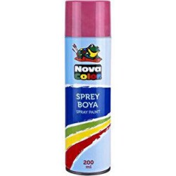 Nova Color Sprey Boya Pembe 200 Ml - Nova Color