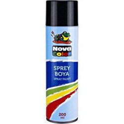 Nova Color Sprey Boya Siyah 200 Ml - Nova Color