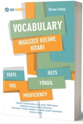 NSN Yayınevi Vocabulary - İngilizce Kelime Kitabı - 1