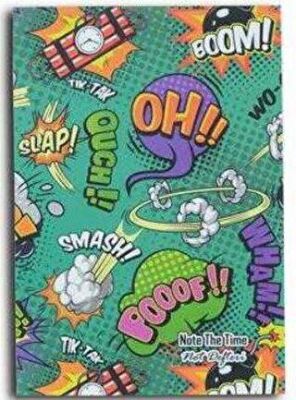 Boom Comic Patterns Not Defteri - 1