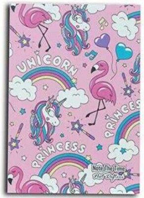 Cute Unicorns Patterns Not Defteri - 1