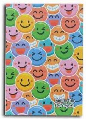 Smile Face Emoji Patterns Not Defteri - 1