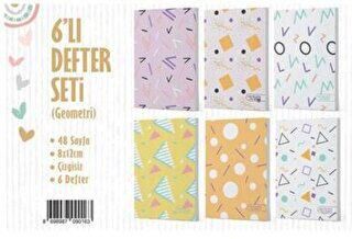 6`lı Defter Seti - Geometri - 1