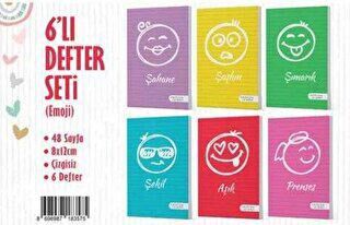 6`lı Defter Seti - Smiles - 1