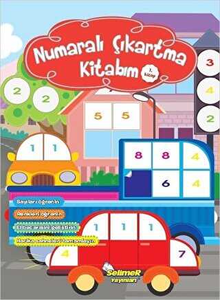 Numaralı Çıkartma Kitabım 1. Kitap - Selimer Yayınları