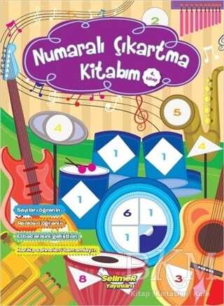 Numaralı Çıkartma Kitabım 4. Kitap - Selimer Yayınları