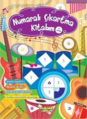 Numaralı Çıkartma Kitabım 4. Kitap kapağı
