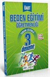 Panem Yayınları ÖABT Beden Eğitimi Öğretmenliği Tamamı Çözümlü 3 Deneme - Panem Yayınları