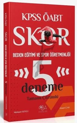 CBA Akademi ÖABT Beden Eğitimi ve Spor Öğretmenliği Skor 5 Deneme Çözümlü - 1