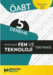 ÖABT Fen Bilimleri Fen ve Teknoloji Öğretmenliği 5 Deneme - MasterWork