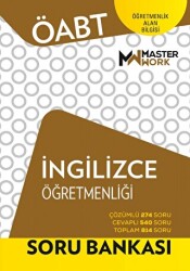 MasterWork ÖABT İngilizce Öğretmenliği Soru Bankası - MasterWork