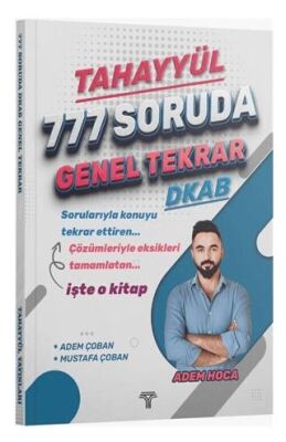 ÖABT MEB - AGS 777 Soruda Genel Tekrar Soru Bankası Çözümlü - 1
