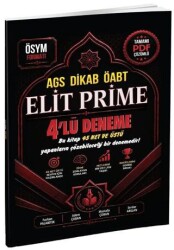 ÖABT MEB-AGS DİKAB Din Kültürü Öğretmenliği ELİT PRİME 4 Deneme - Tahayyül Yayınları