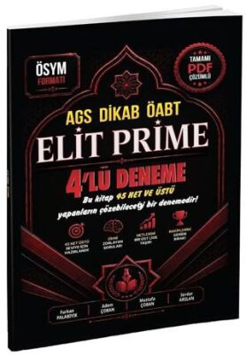 ÖABT MEB-AGS DİKAB Din Kültürü Öğretmenliği ELİT PRİME 4 Deneme - 1