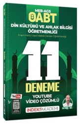 ÖABT MEB-AGS Din Kültürü ve Ahlak Bilgisi 11 Deneme Youtube Video Çözümlü - İndeks Akademi Yayıncılık