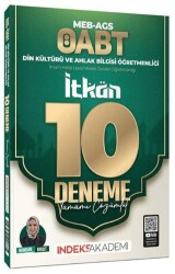 ÖABT MEB-AGS Din Kültürü ve Ahlak Bilgisi İTKAN 10 Deneme Çözümlü - İndeks Akademi Yayıncılık