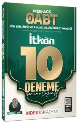ÖABT MEB-AGS Din Kültürü ve Ahlak Bilgisi İTKAN 10 Deneme Çözümlü - 1
