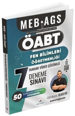 ÖABT MEB-AGS Fen Bilimleri Öğretmenliği 7 Deneme Çözümlü - 1
