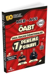 ÖABT MEB-AGS Okul Öncesi Öğretmenliği 7 Deneme Fasikül Çözümlü - Dizgi Kitap