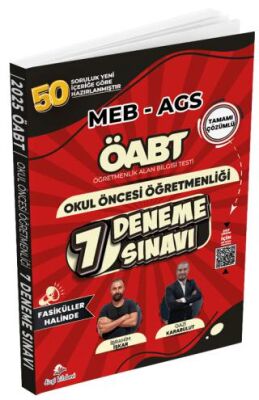 ÖABT MEB-AGS Okul Öncesi Öğretmenliği 7 Deneme Fasikül Çözümlü - 1