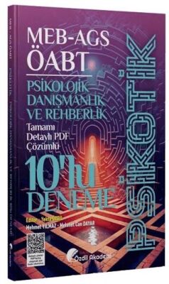 ÖABT MEB-AGS Psikolojik Danışmanlık ve Rehberlik Psikotik 10 Deneme Çözümlü - 1