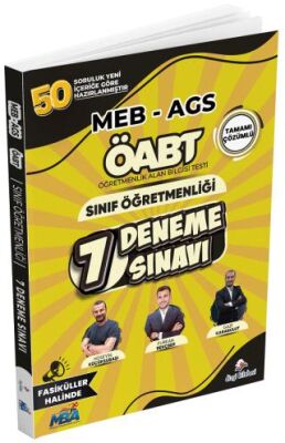 ÖABT MEB-AGS Sınıf Öğretmenliği 7 Deneme Fasikül Çözümlü - 1