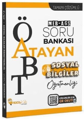ÖABT MEB-AGS Sosyal Bilgiler Öğretmenliği Atayan Soru Bankası Çözümlü - 1
